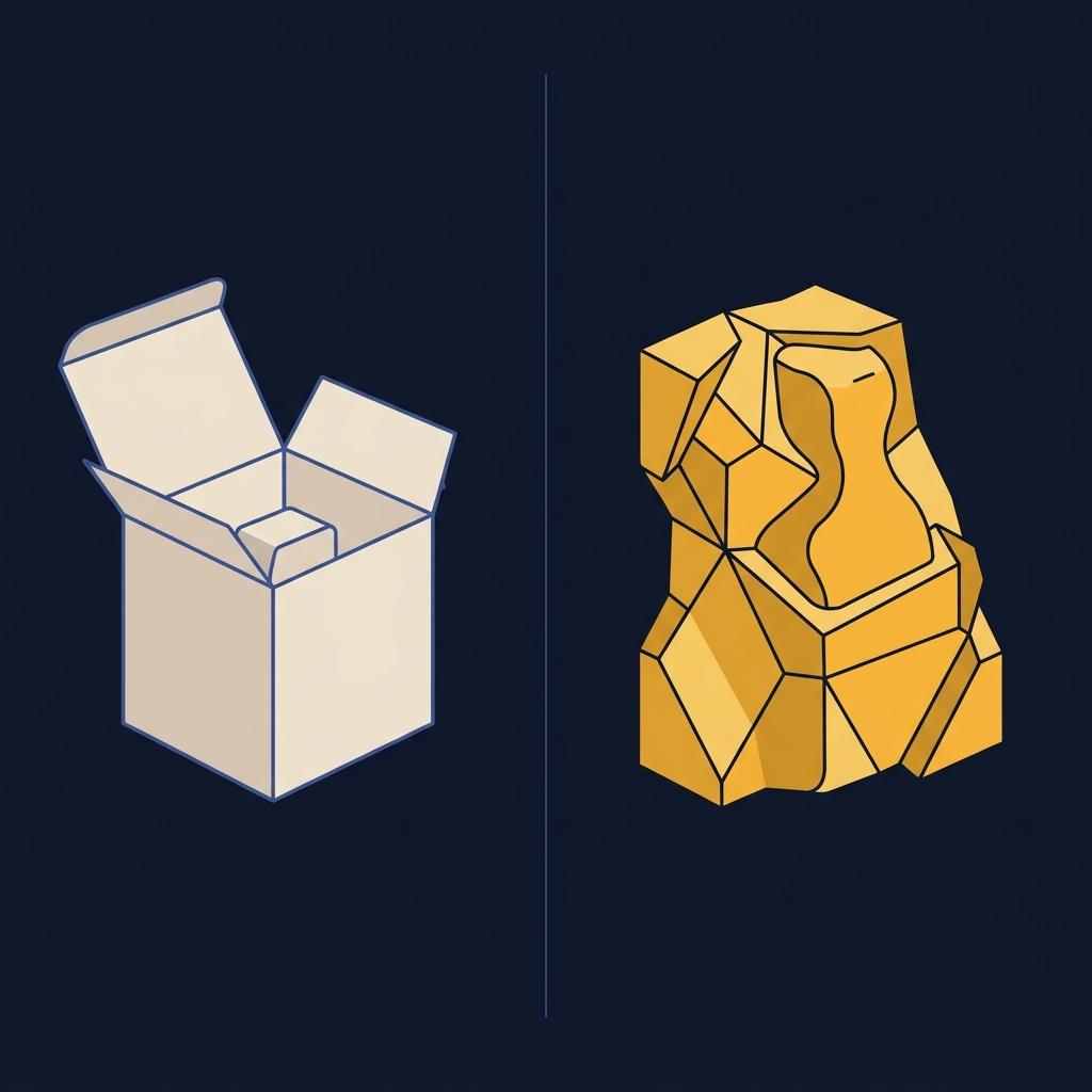 Illustration for Custom Software vs Off-The-Shelf Solutions