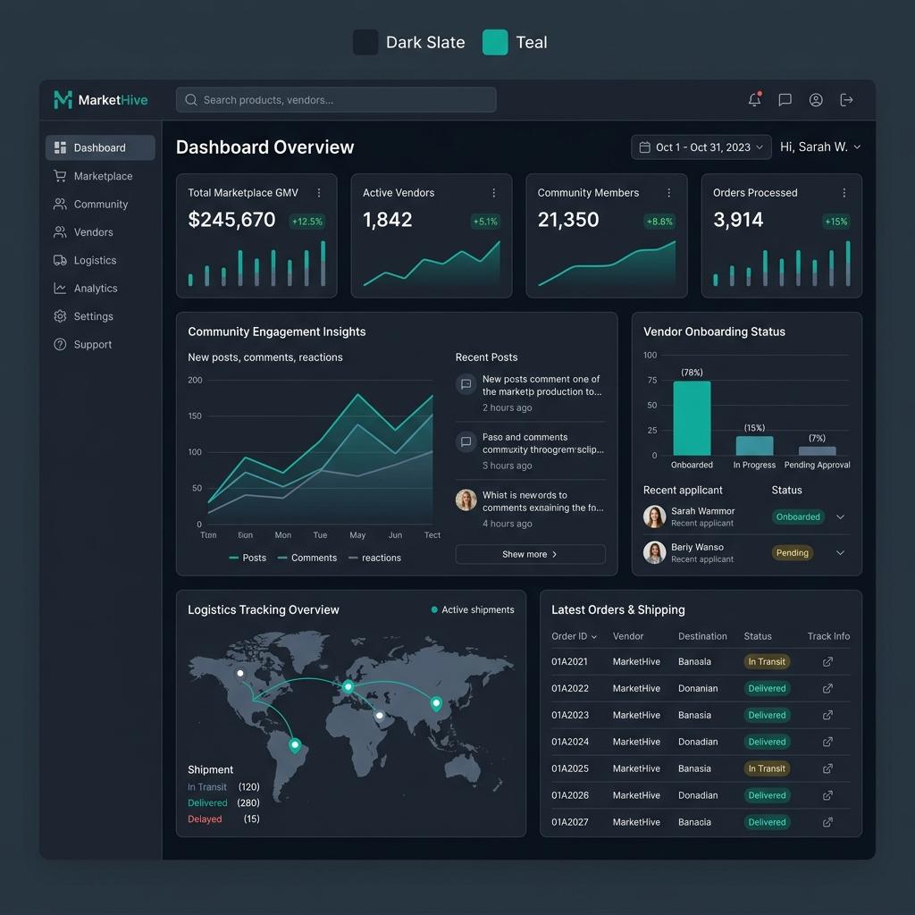 Loyal Tinais Dashboard Preview